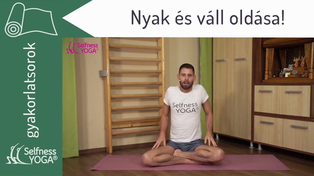 a nyak torna hipertónia videóval